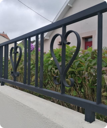 peinture sur ferrail